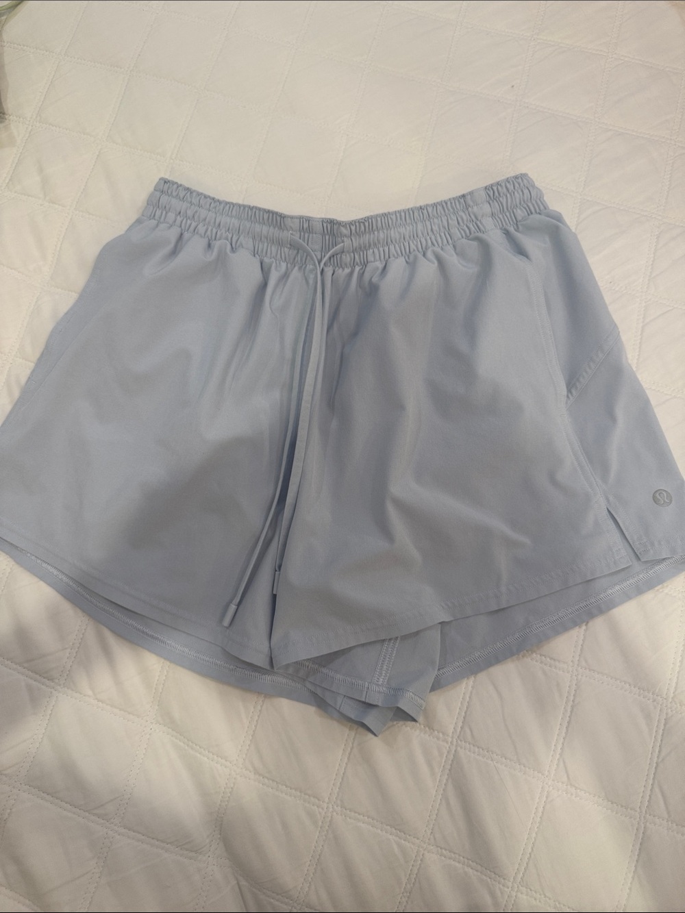 lululemon athletica Light Blue Women's Athletic Shorts